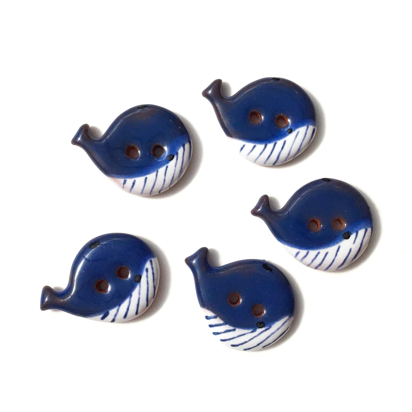 Whale Buttons 3/4"
