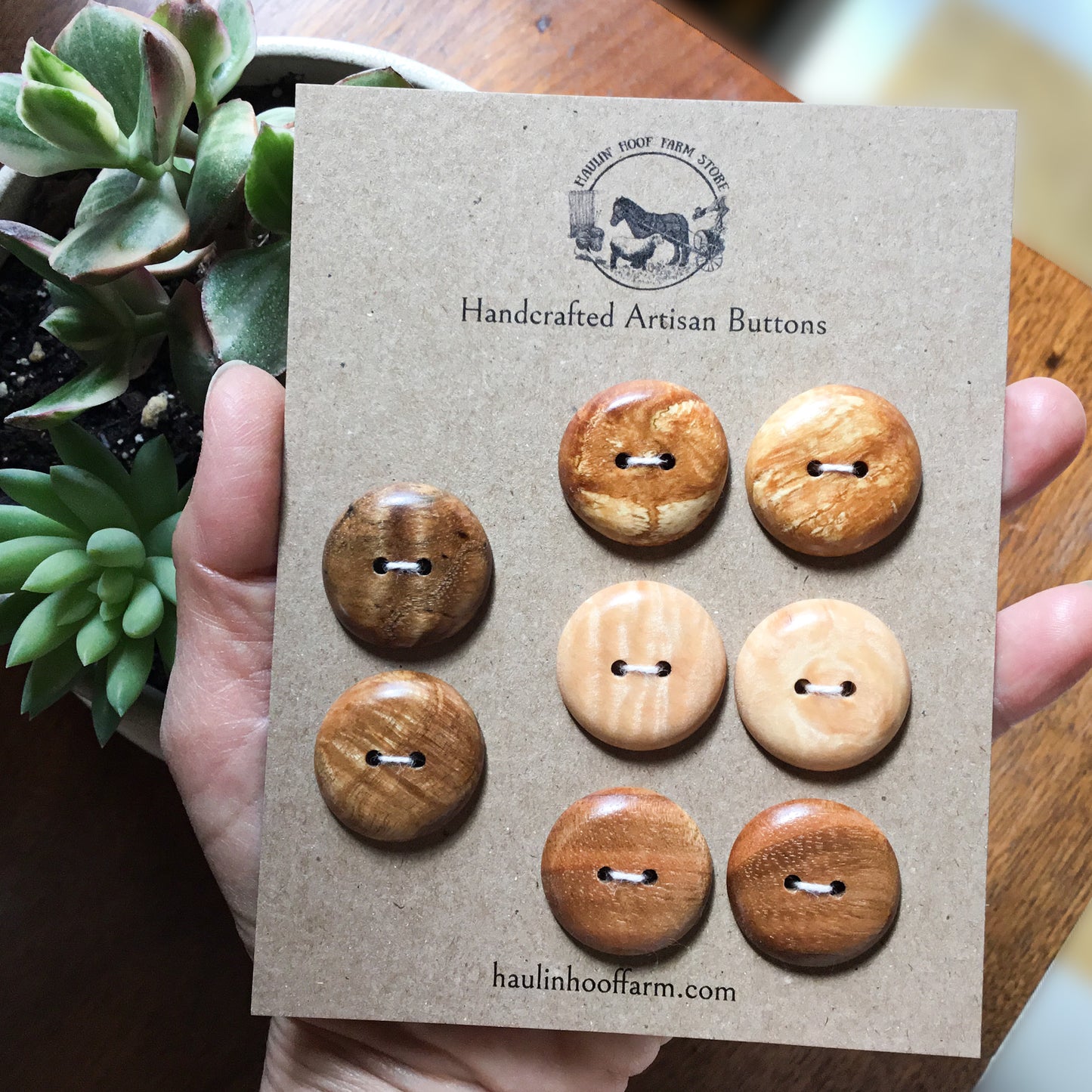 Character Wood Variety 8-Pack 1"