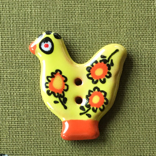 Sitting Pretty Hens Button Collection 1-1/4"