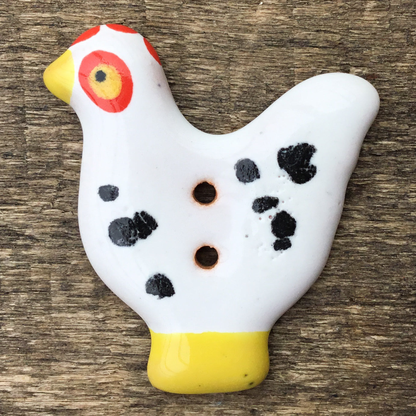Sitting Pretty Hens Button Collection 1-1/4"