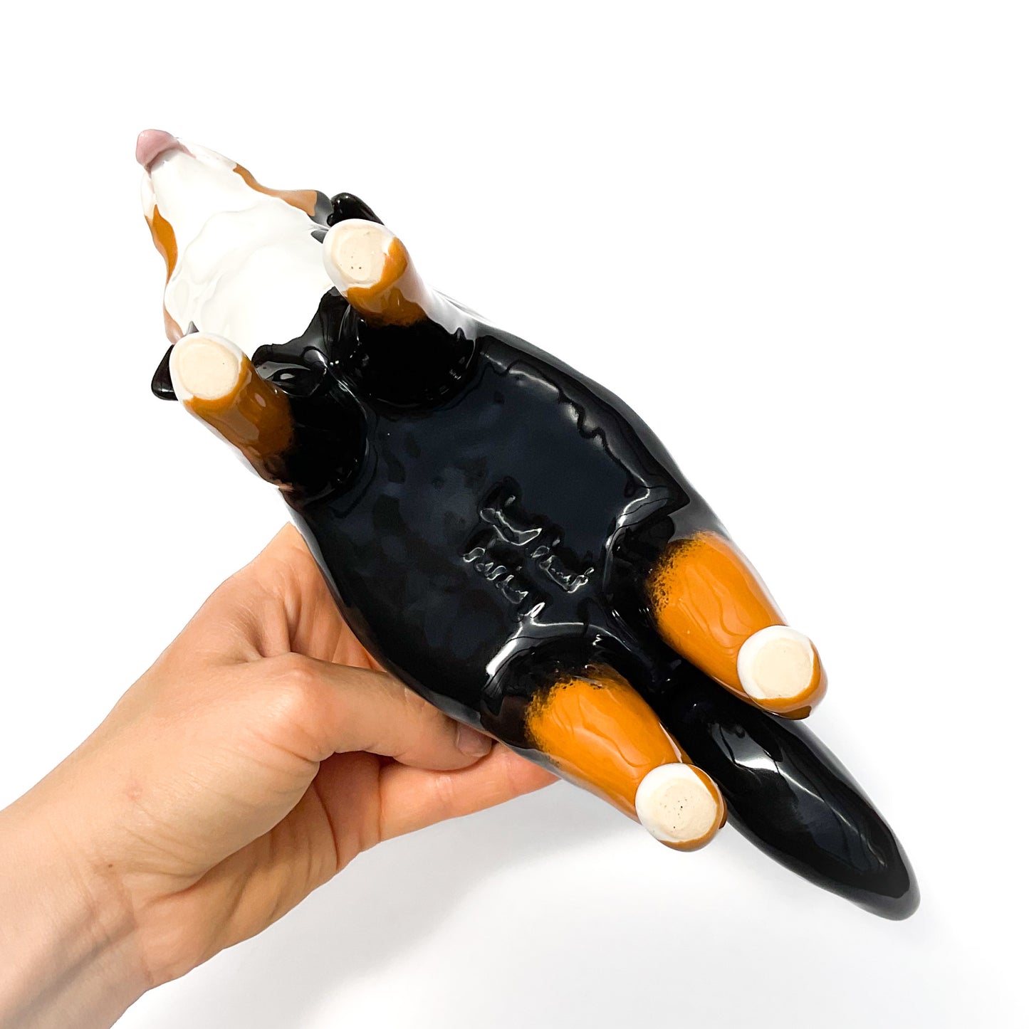 Bernese Mountain Dog Planter - Ceramic Dog Plant Pot