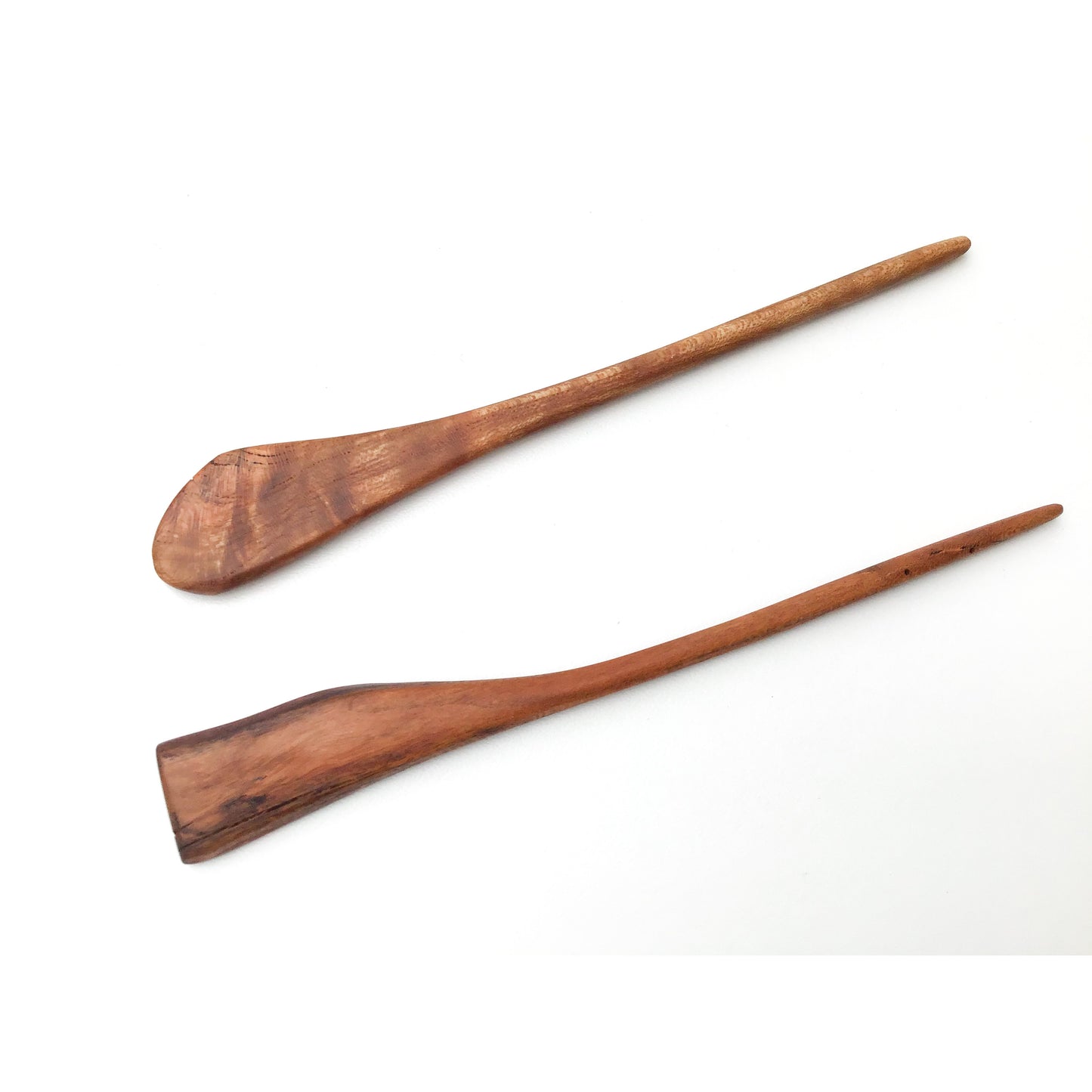 Live Edge Cherry Wood Shawl & Sweater Pins - Wooden Hair Pins