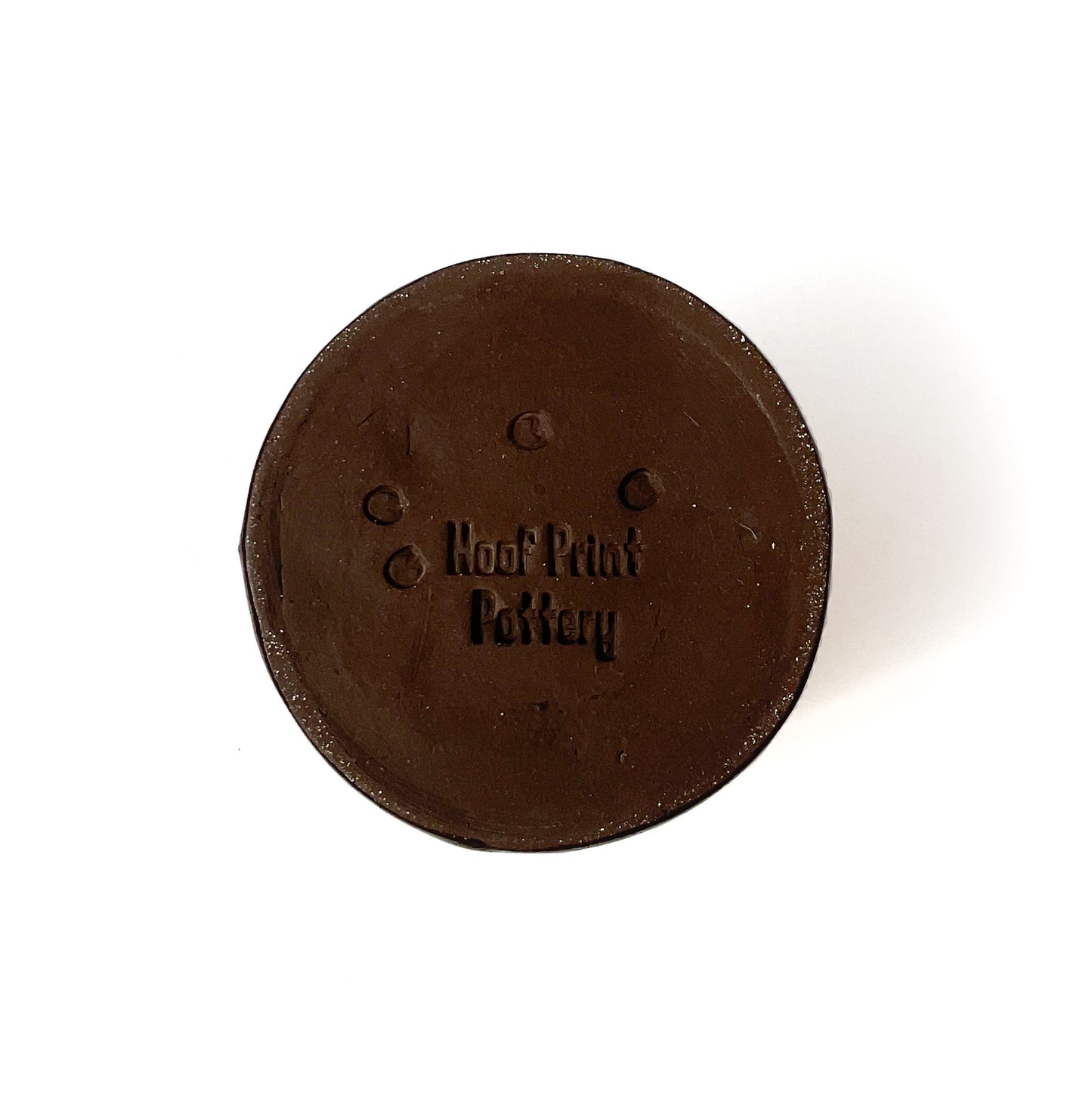 Earth Tones 'Sun & Sea' Contemporary Black Clay Pot