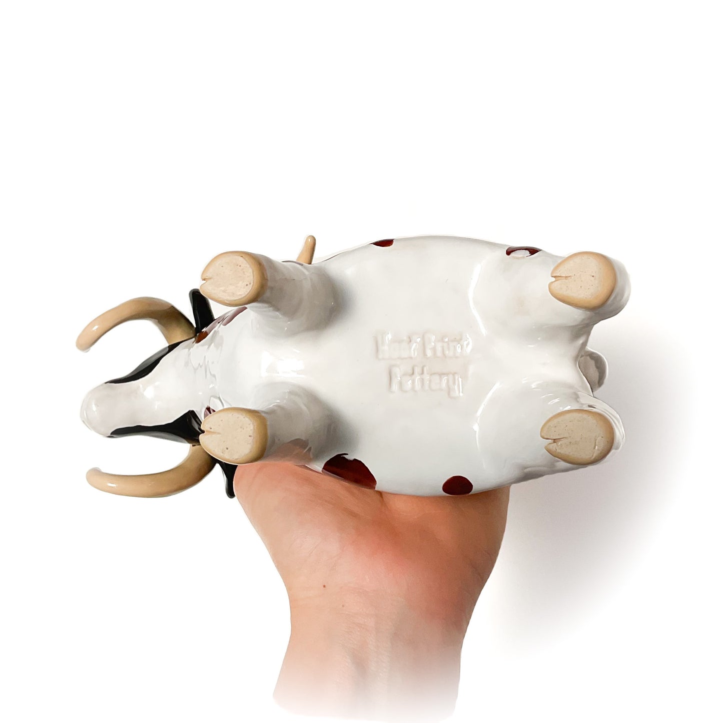 Four-Horned Jacob Sheep Pot - Ceramic Sheep Planter