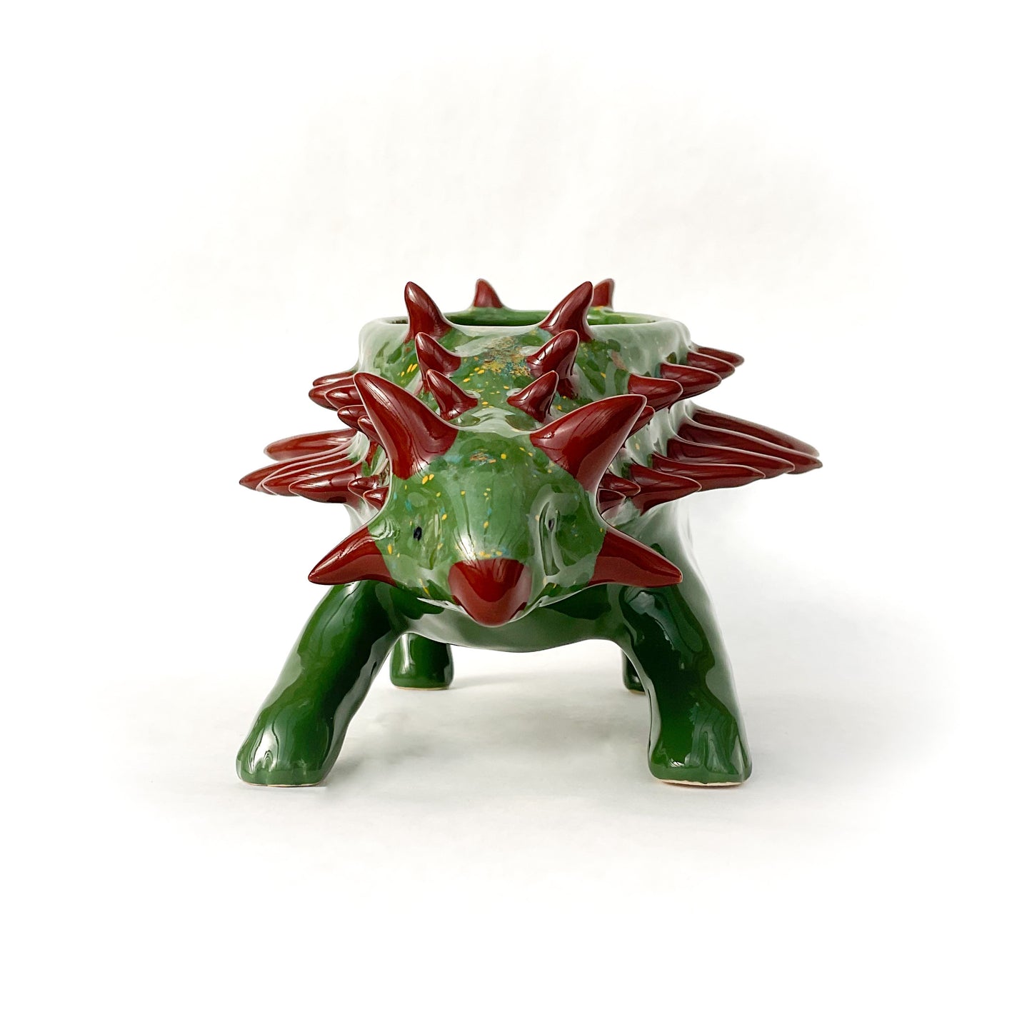 Ankylosaurus Dinosaur Planter - Dinosaur Succulent Planter