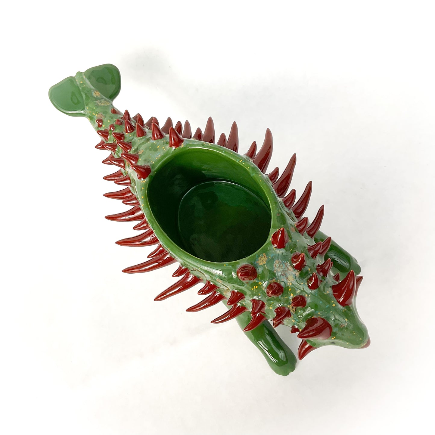 Ankylosaurus Dinosaur Planter - Dinosaur Succulent Planter