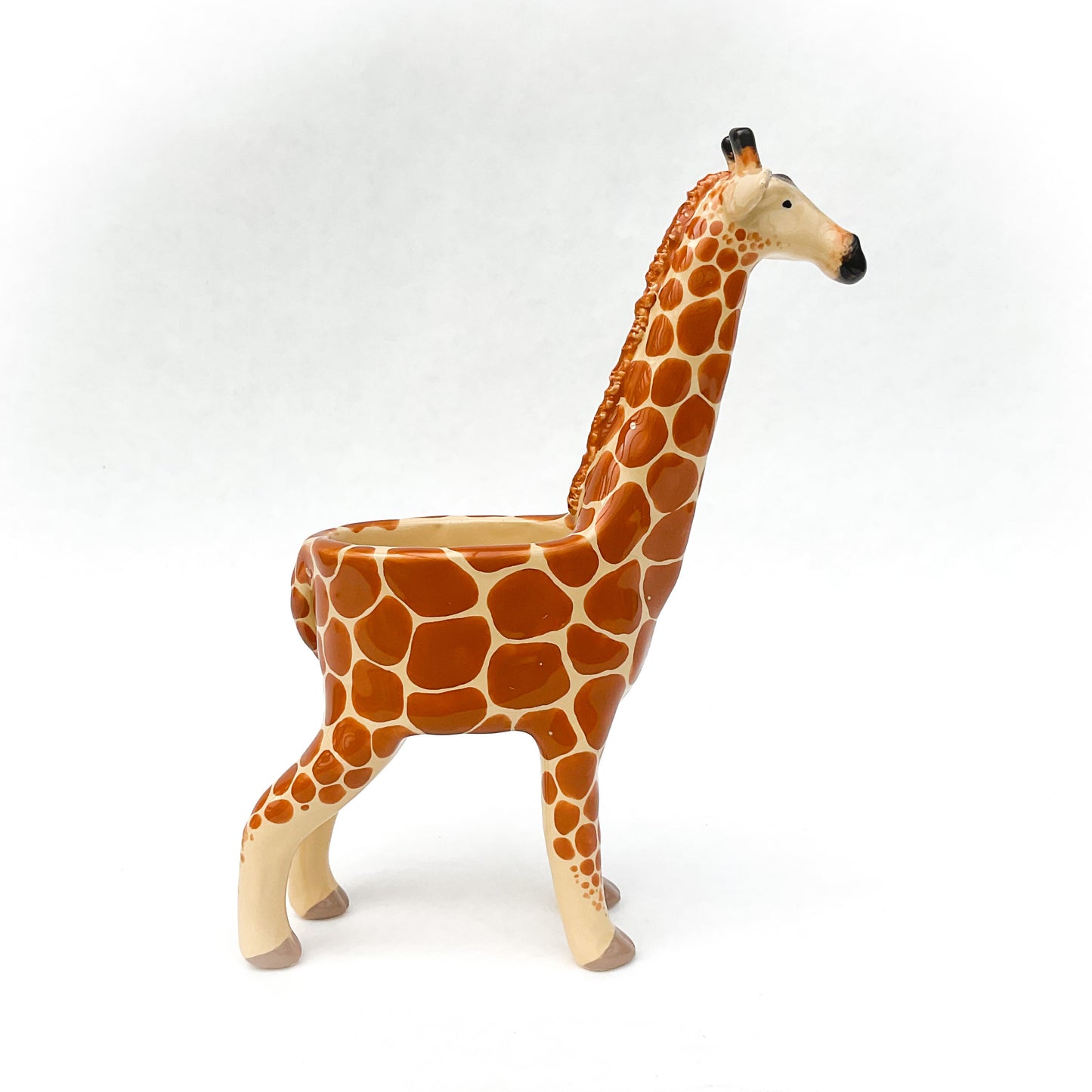 Giraffe Pot - Ceramic Giraffe Planter