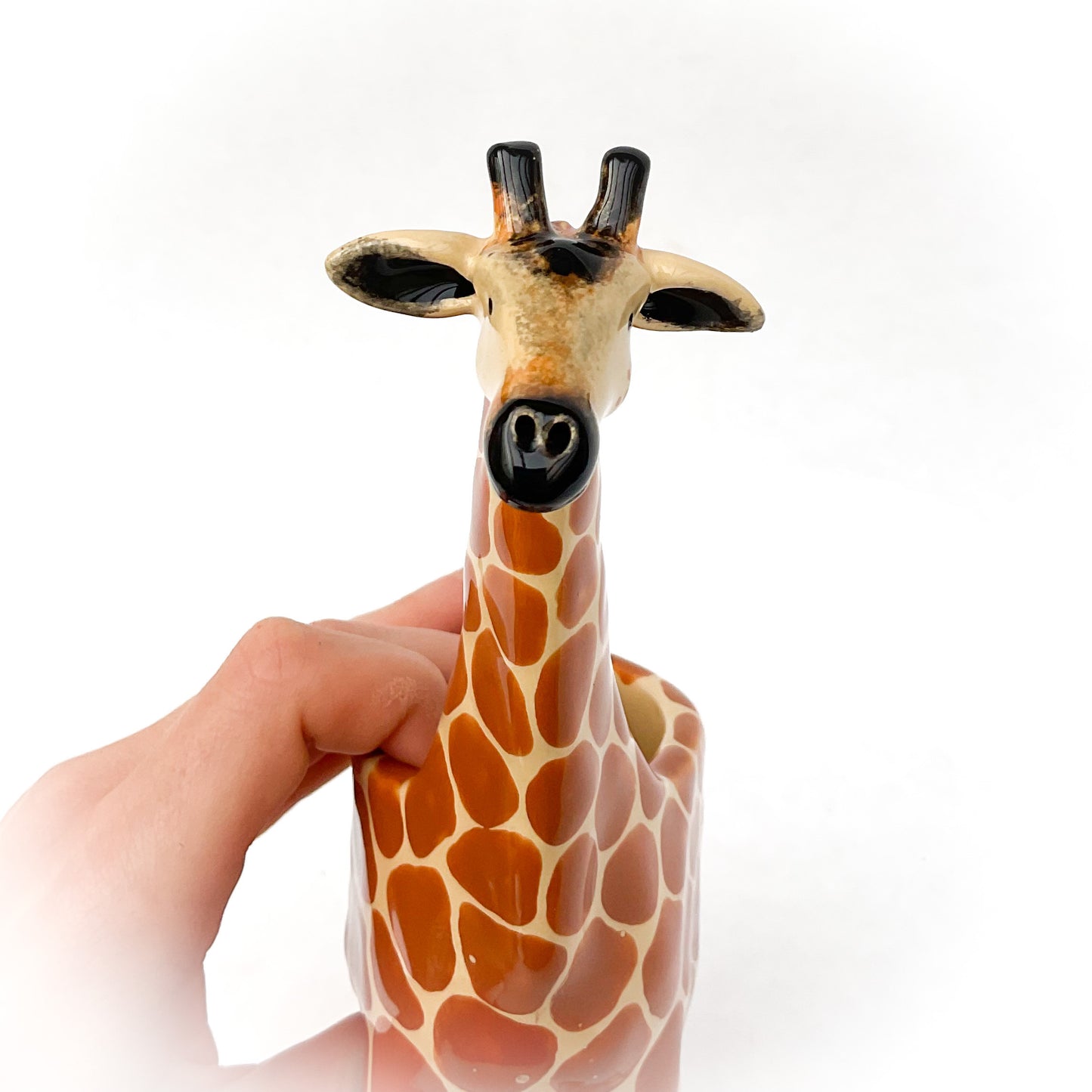 Giraffe Pot - Ceramic Giraffe Planter