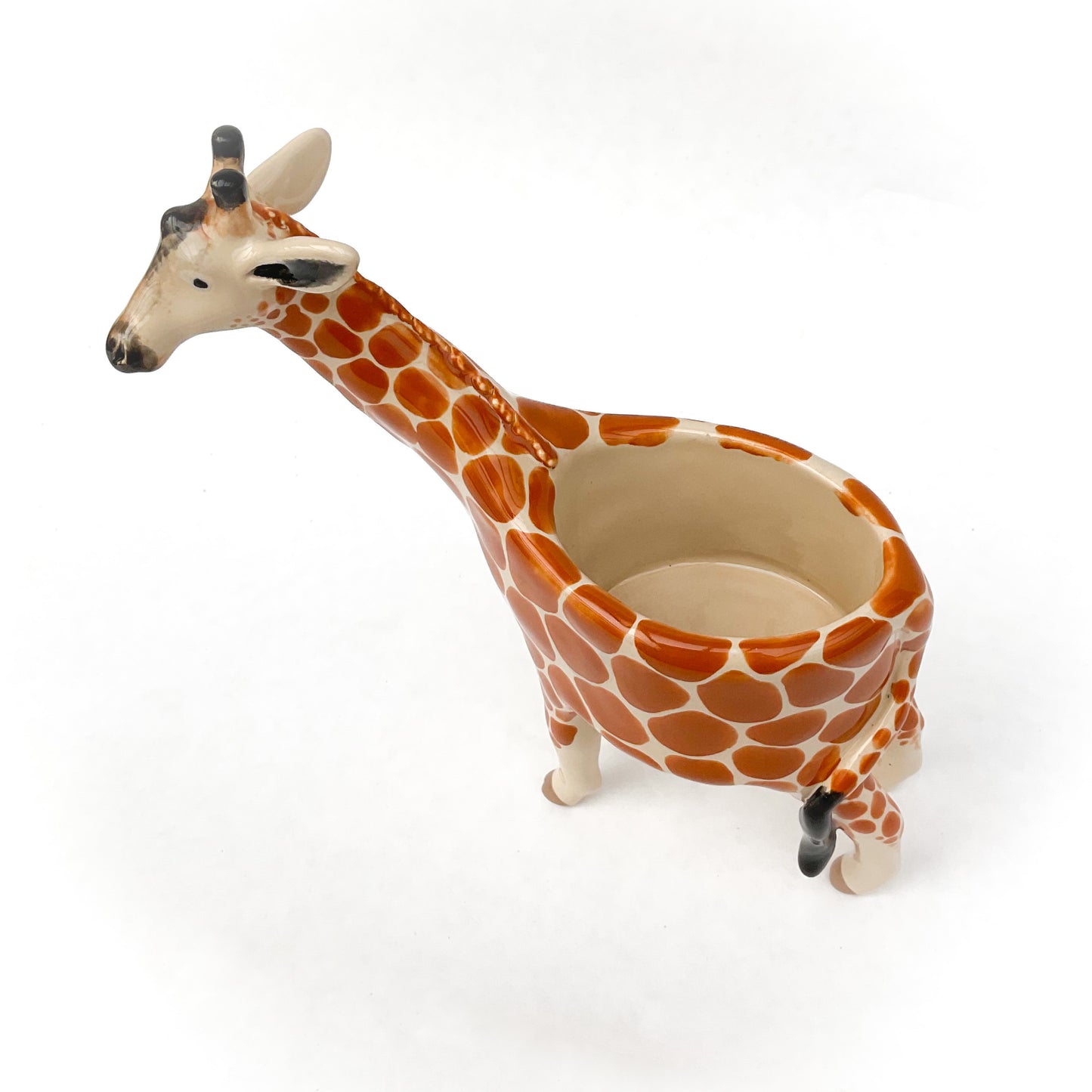 Giraffe Pot - Ceramic Giraffe Planter