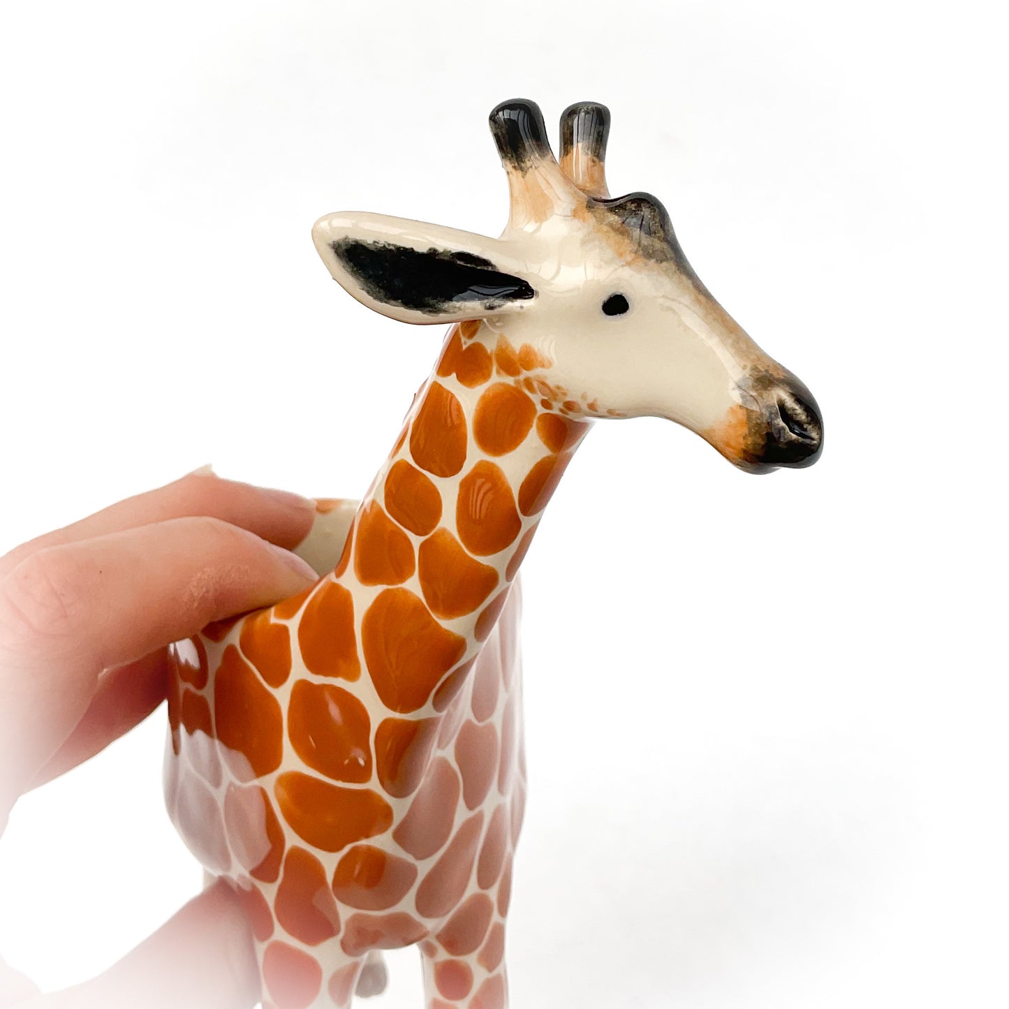 Giraffe Pot - Ceramic Giraffe Planter