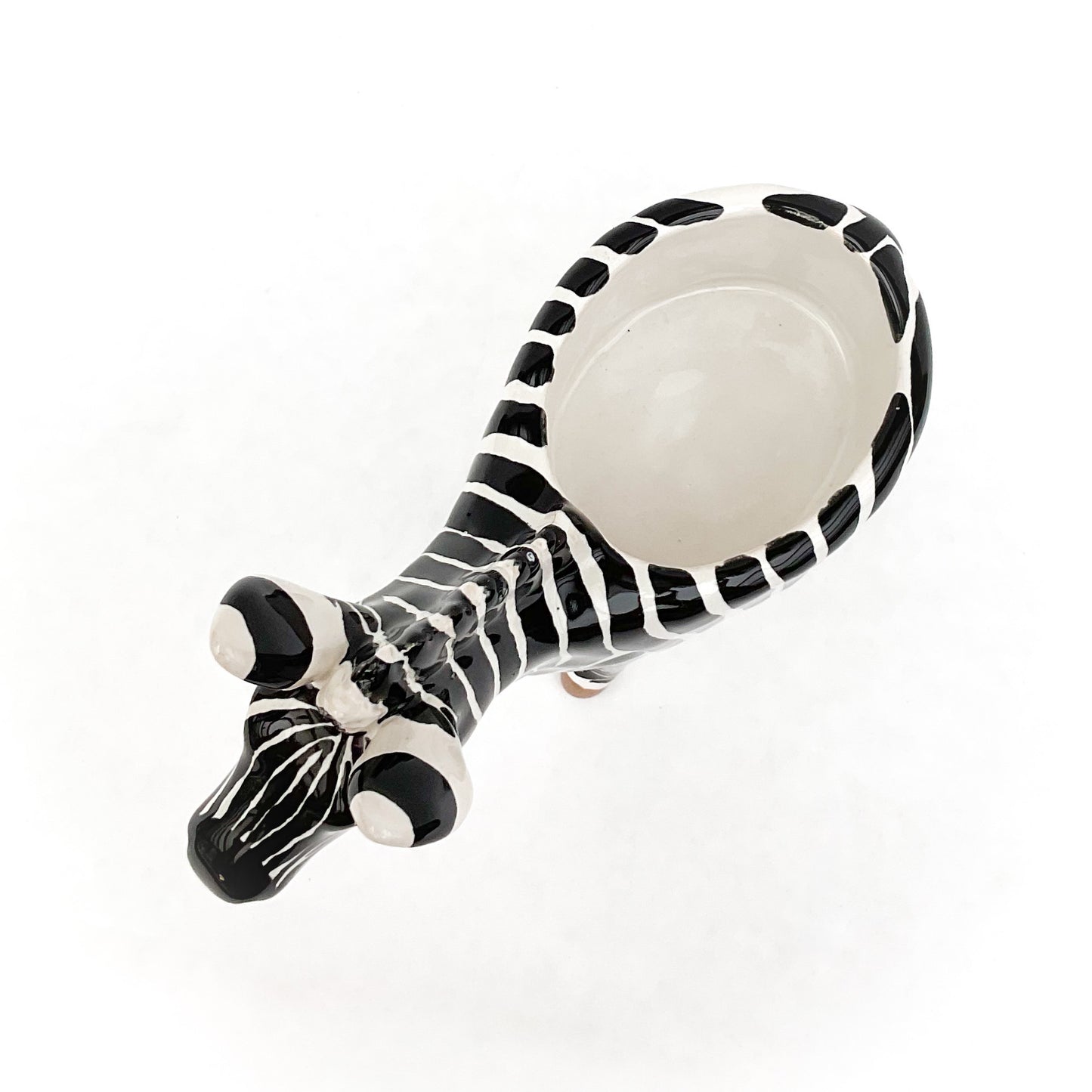 Zebra Pot - Ceramic Zebra Planter