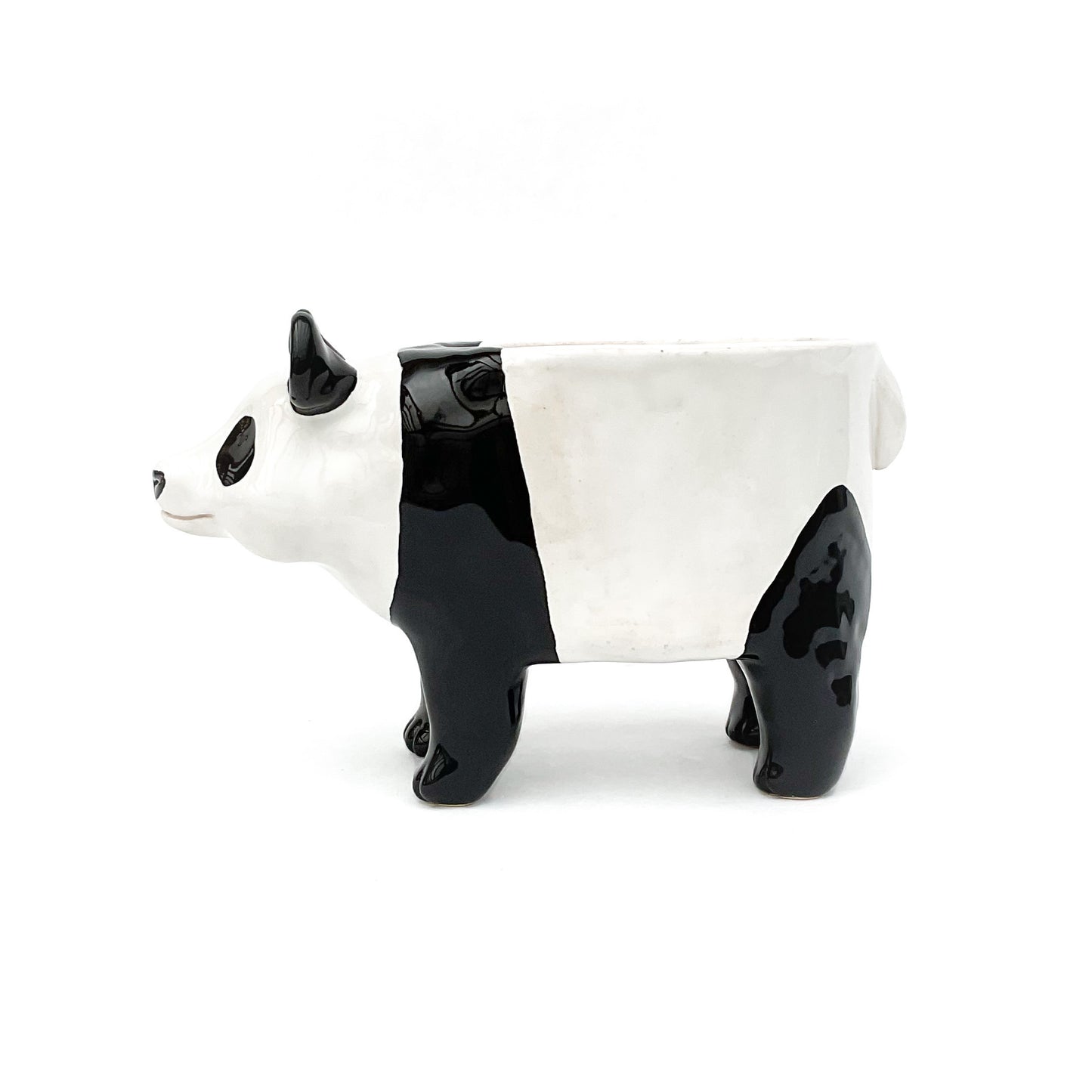 Giant Panda Pot - Ceramic Panda Bear Planter