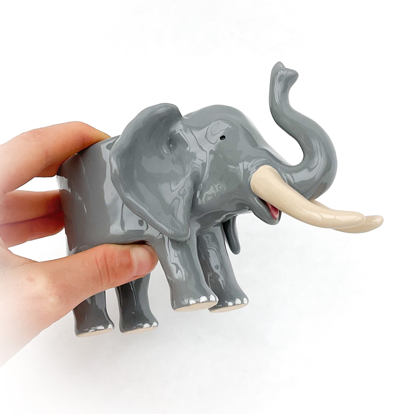 African Elephant Planter - Elephant Succulent Pot