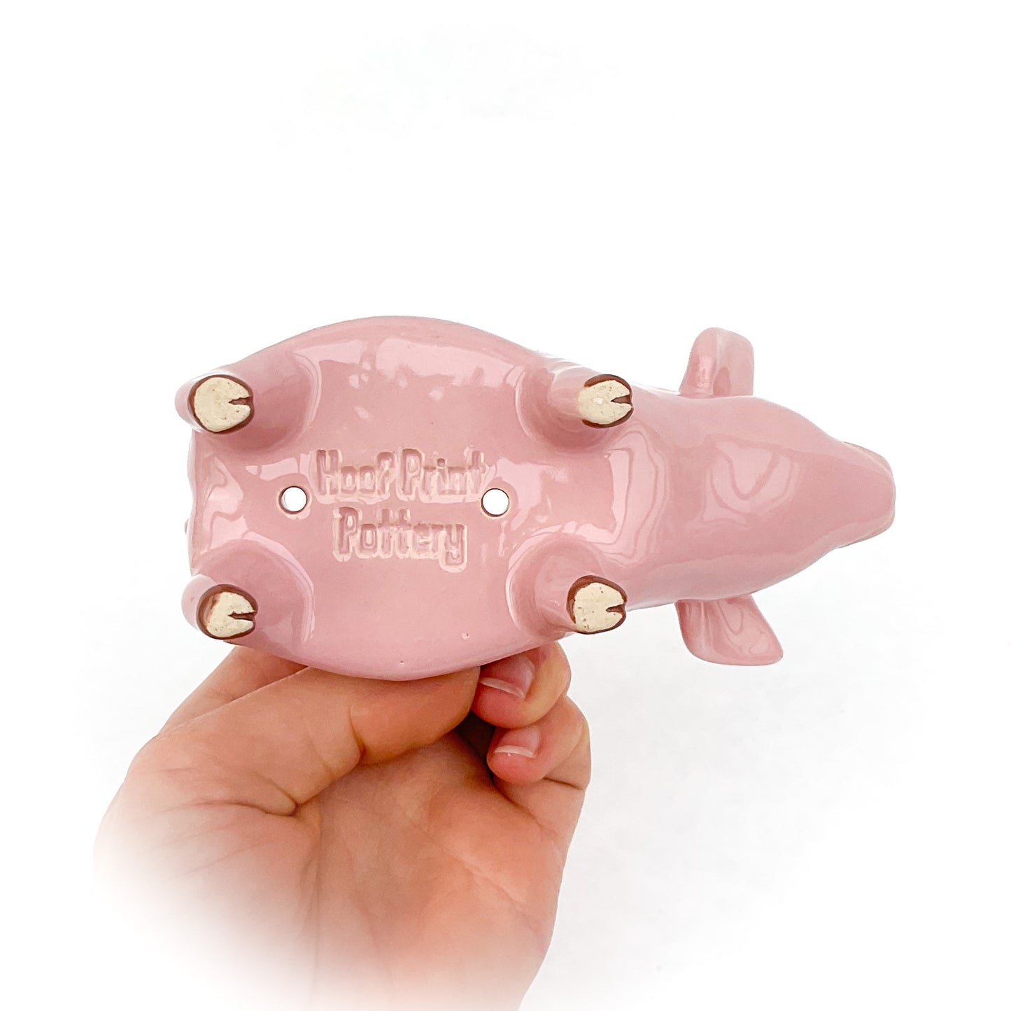 Pink Yorkshire Pig Pot