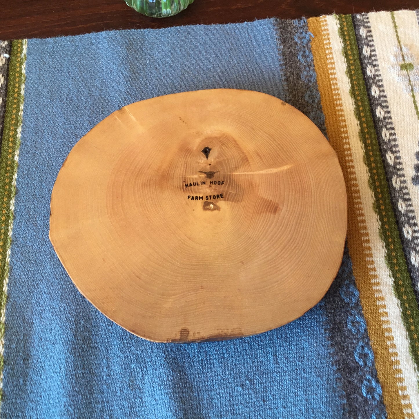 Natural Edge Ash Serving Tray - 8-3/4" x 9-1/2"