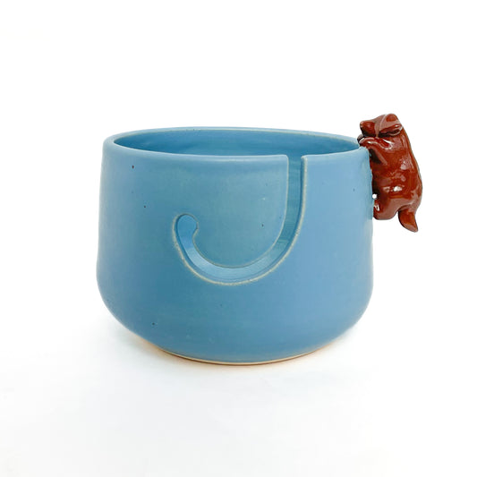 Lab Puppy Yarn Bowl