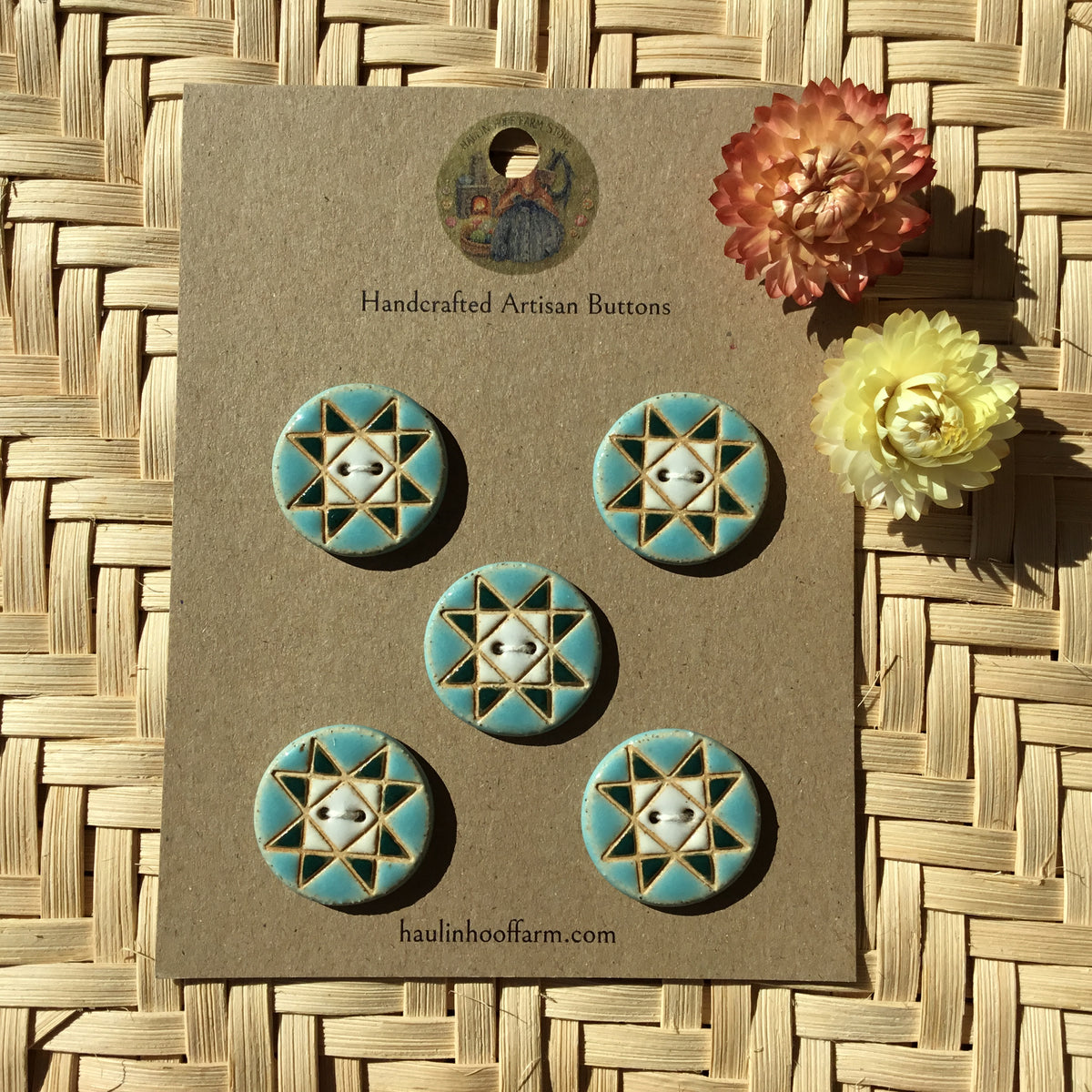 Ohio Star Quilt Button Packs