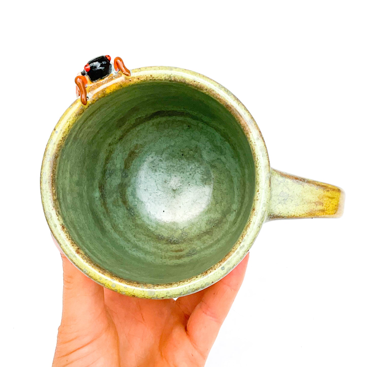 Cicada Mug - Moss Green & Indigo 16 oz