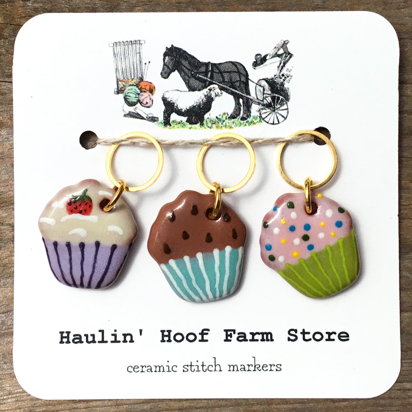 New - Cupcakes Stitch Marker Sets!