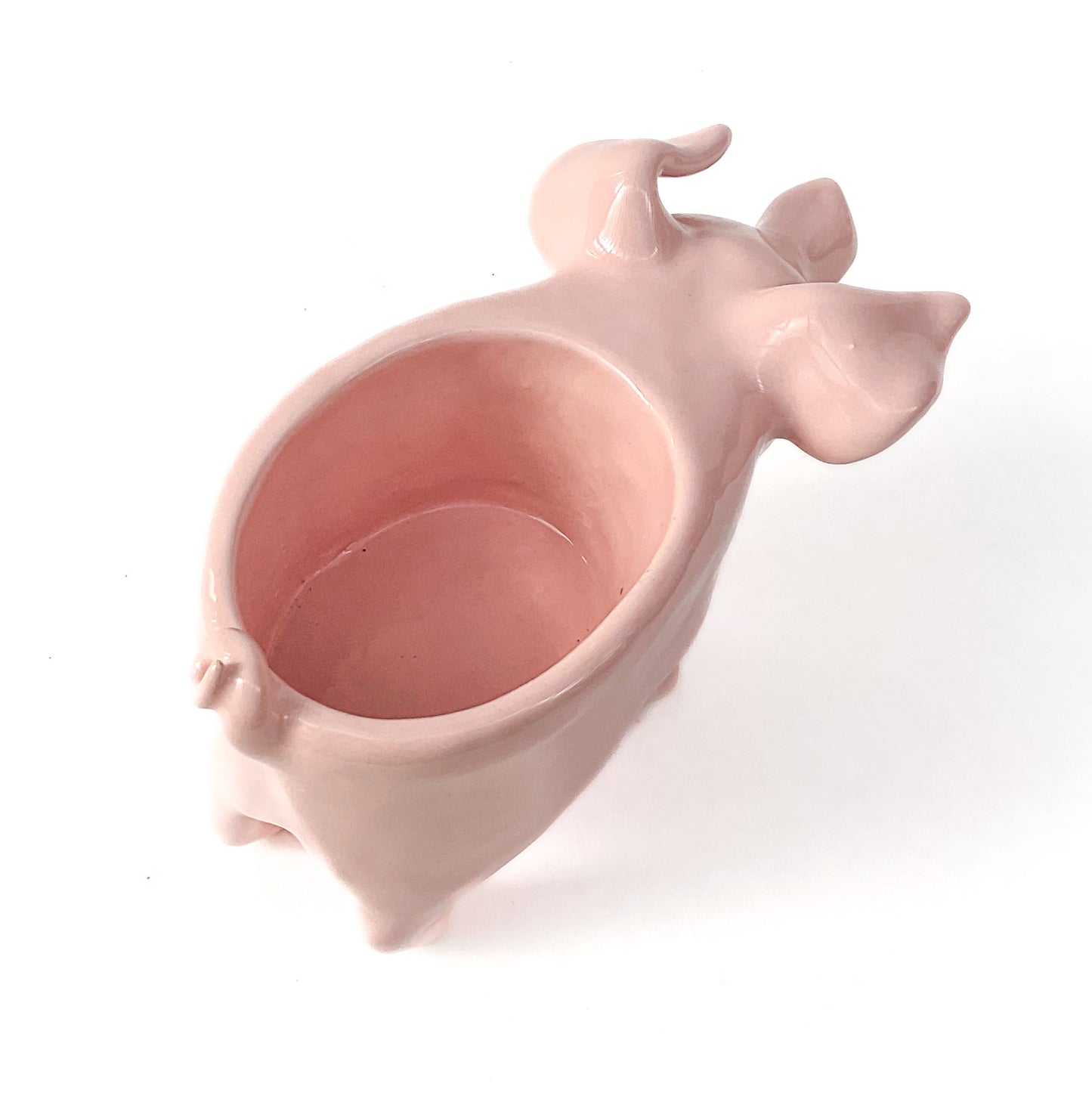 Pink Yorkshire Pig Pot