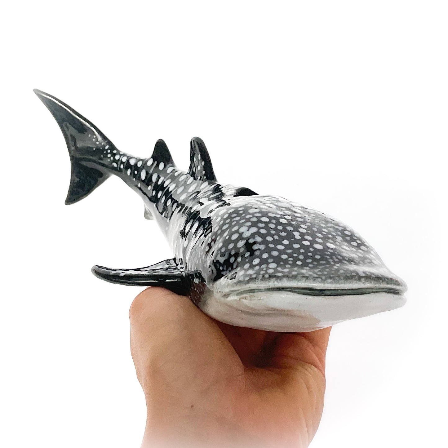 Whale Shark Ceramic Candlestick Holder