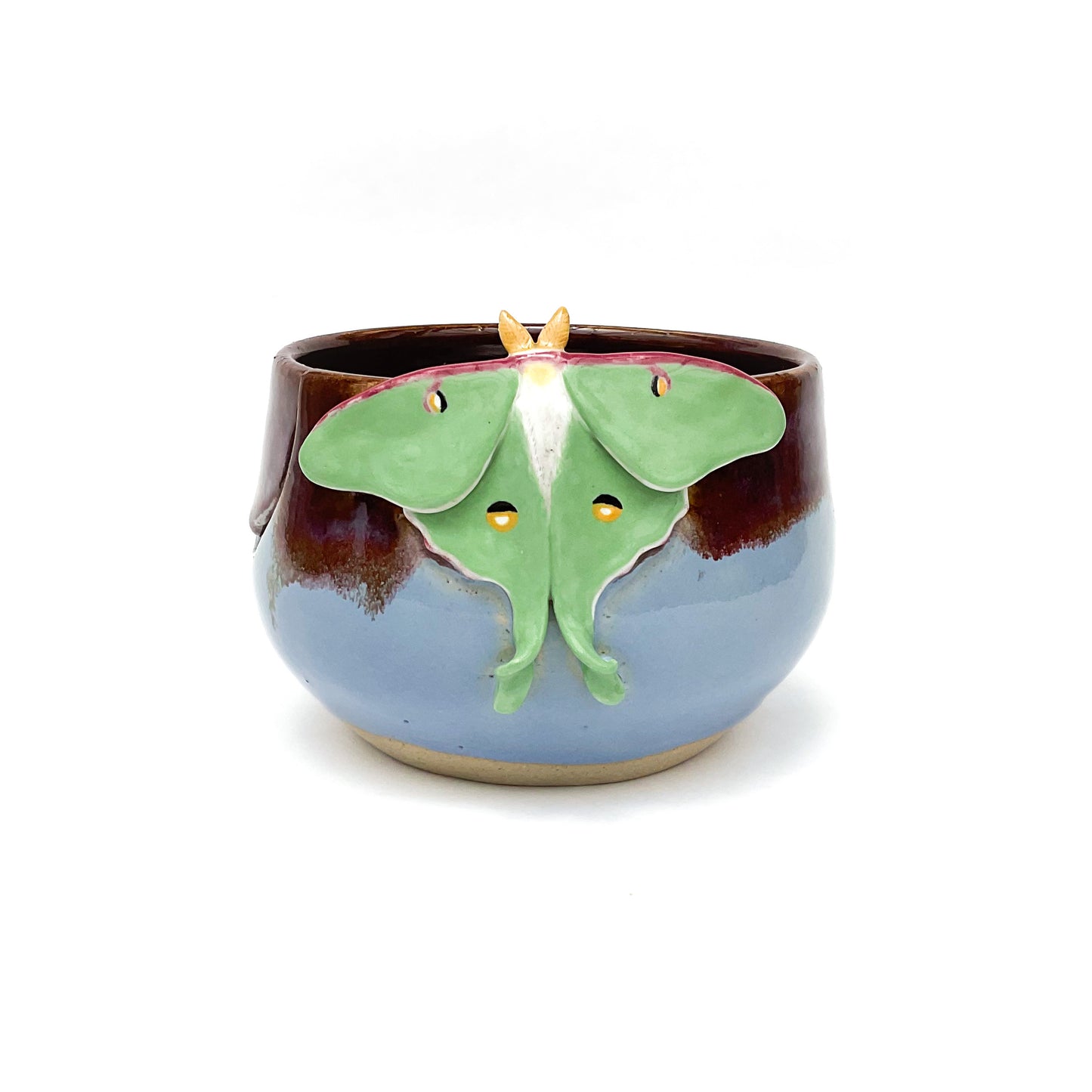 Luna Moth Yarn Bowl