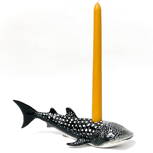 Whale Shark Ceramic Candlestick Holder