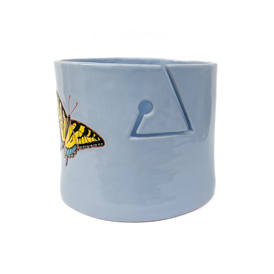 Swallow Tail Yarn Bowl - Ceramic Yarn Bowl