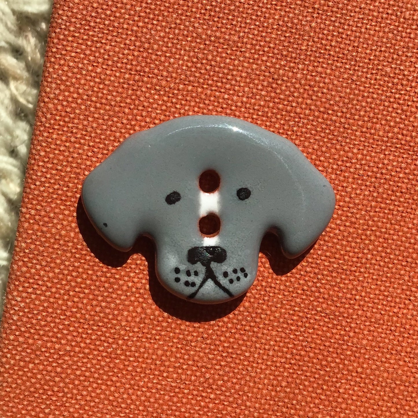 Puppy Dog Buttons 11/16” x 15/16”