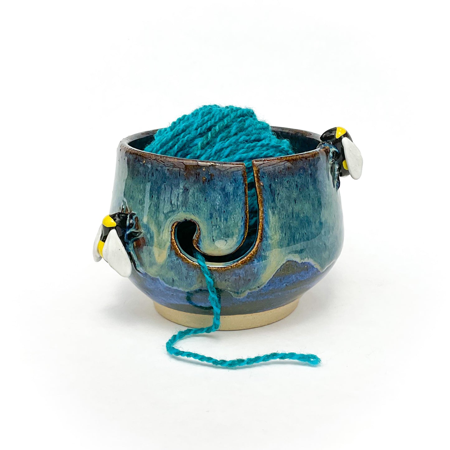 Bumblebees Yarn Bowl