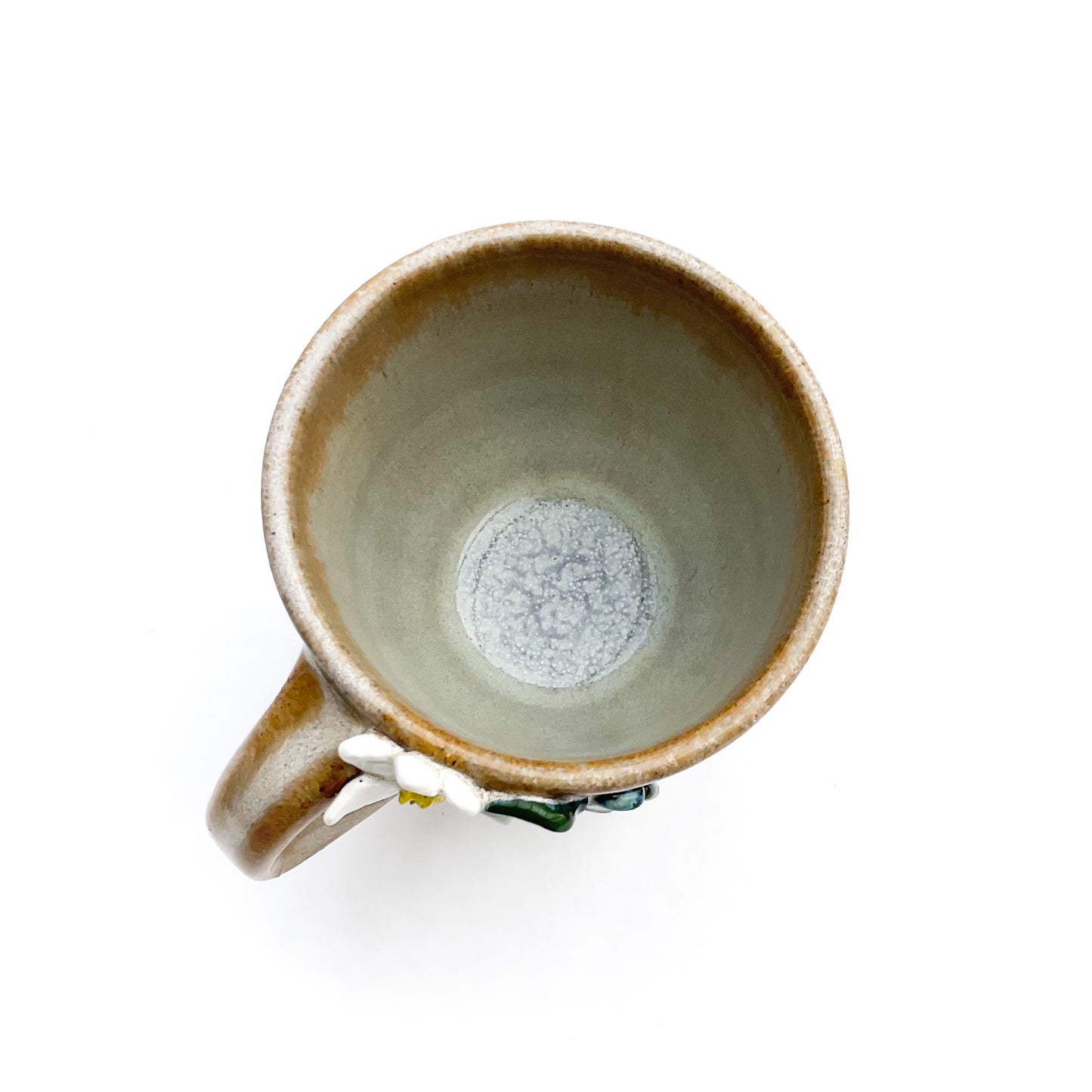 Bloodroot Hand Sculpted Stoneware Mug 9 oz