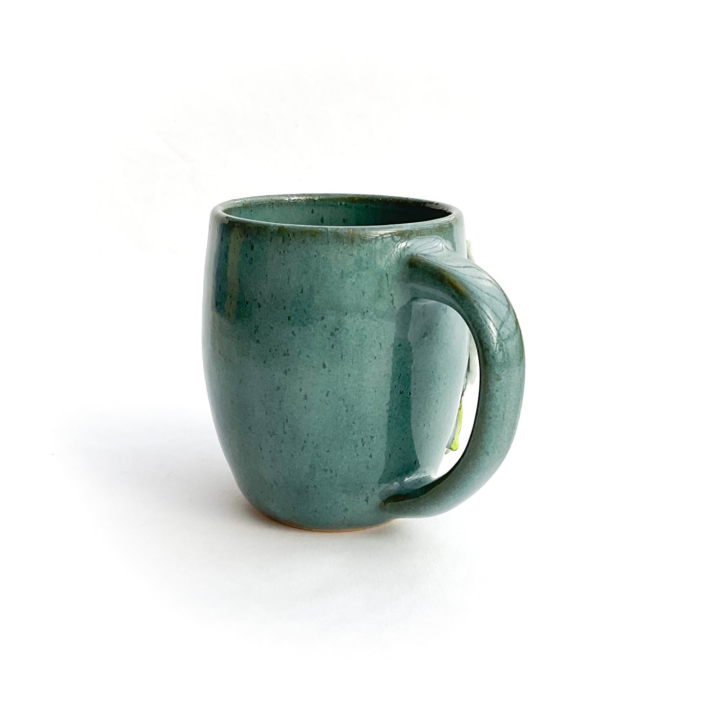 Trillium Hand Sculpted Stoneware Mug   11 oz