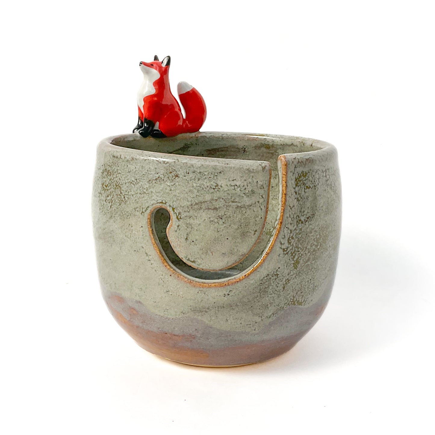 Sitting Fox Yarn Bowl