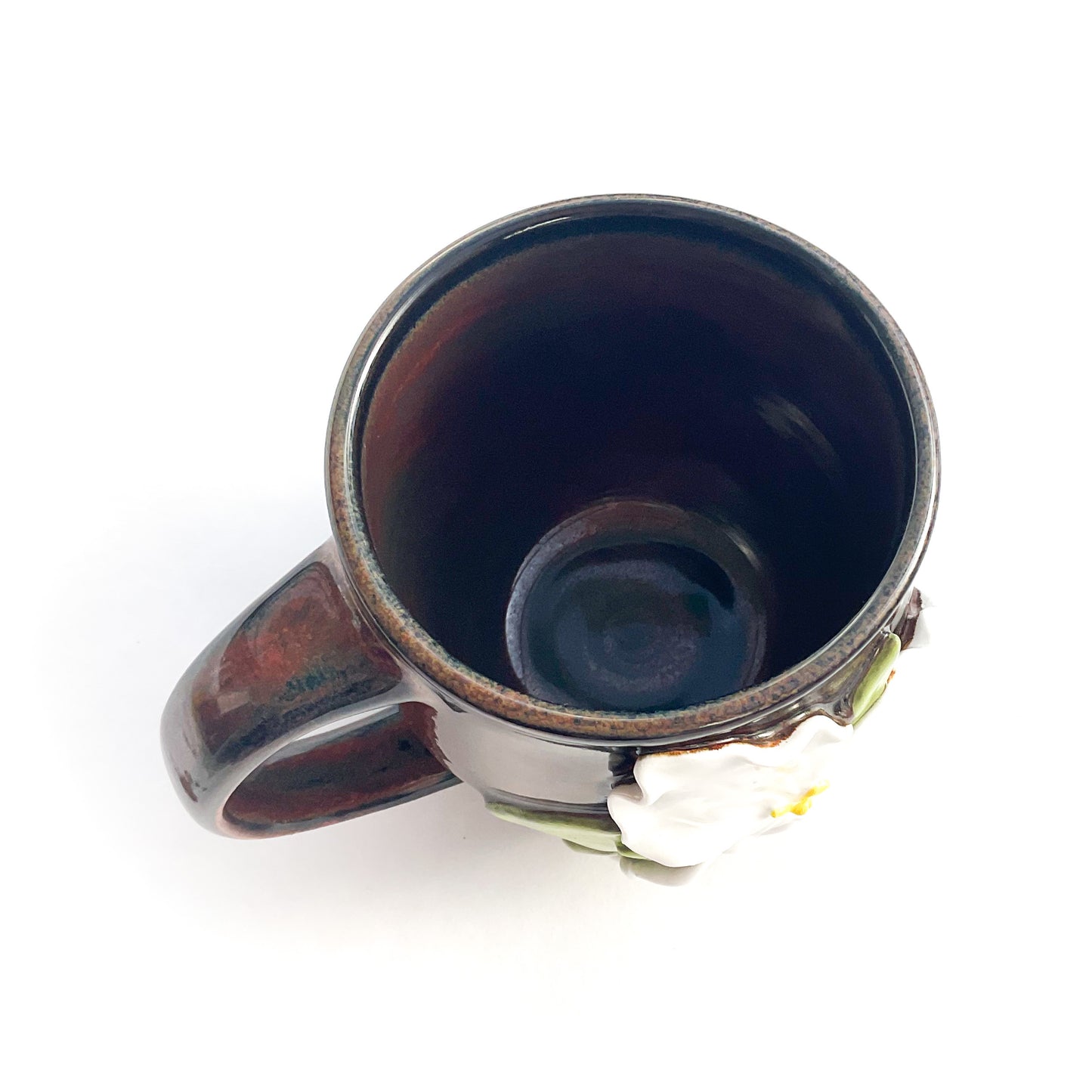 *Discounted* Trillium Hand Sculpted Porcelain Mug   12 oz