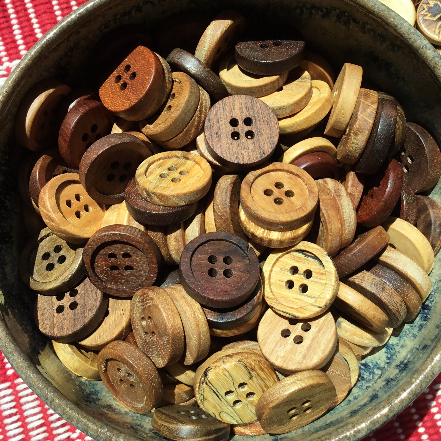 BULK Discounted Seconds Wood Buttons