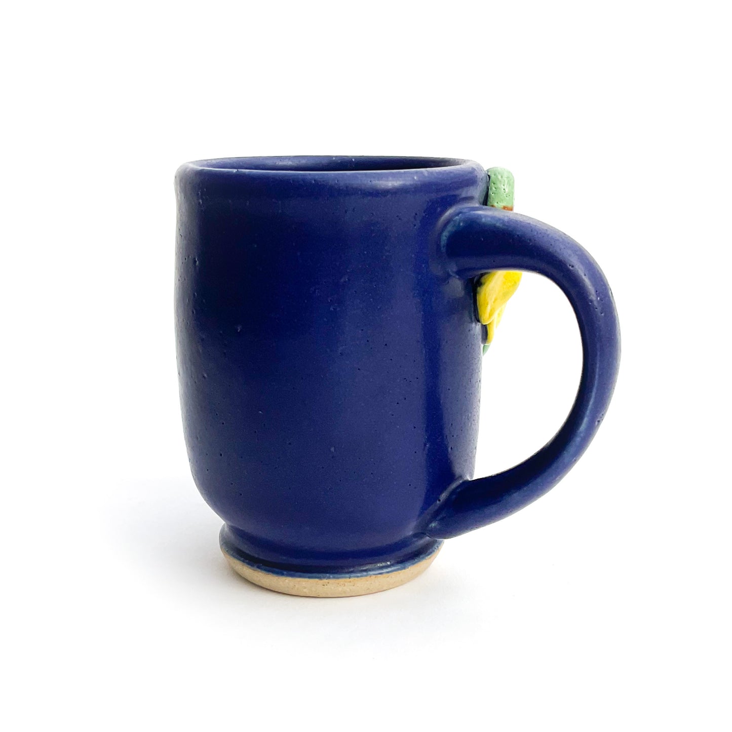 Prairie Coneflower Hand Sculpted Stoneware Mug 11 oz