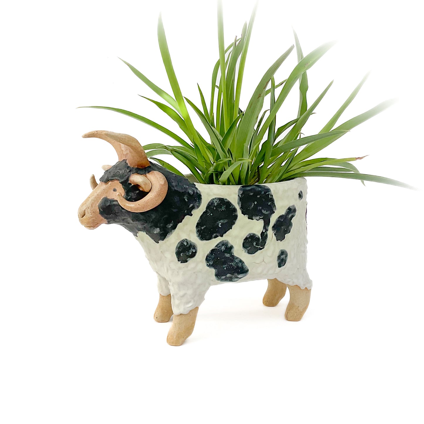 Stoneware Jacob Pot - Ceramic Sheep Planter