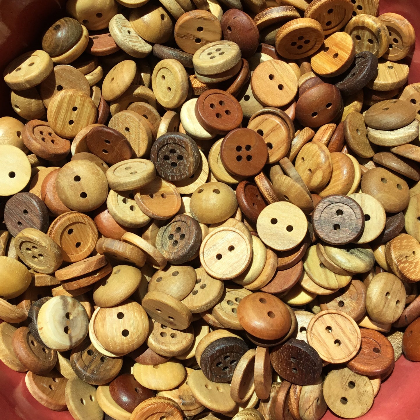 BULK Discounted Seconds Wood Buttons