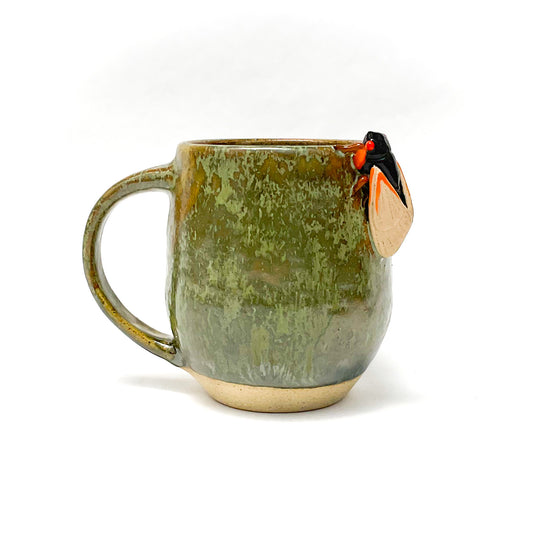 Cicada Mug - Mossy Green 16 oz