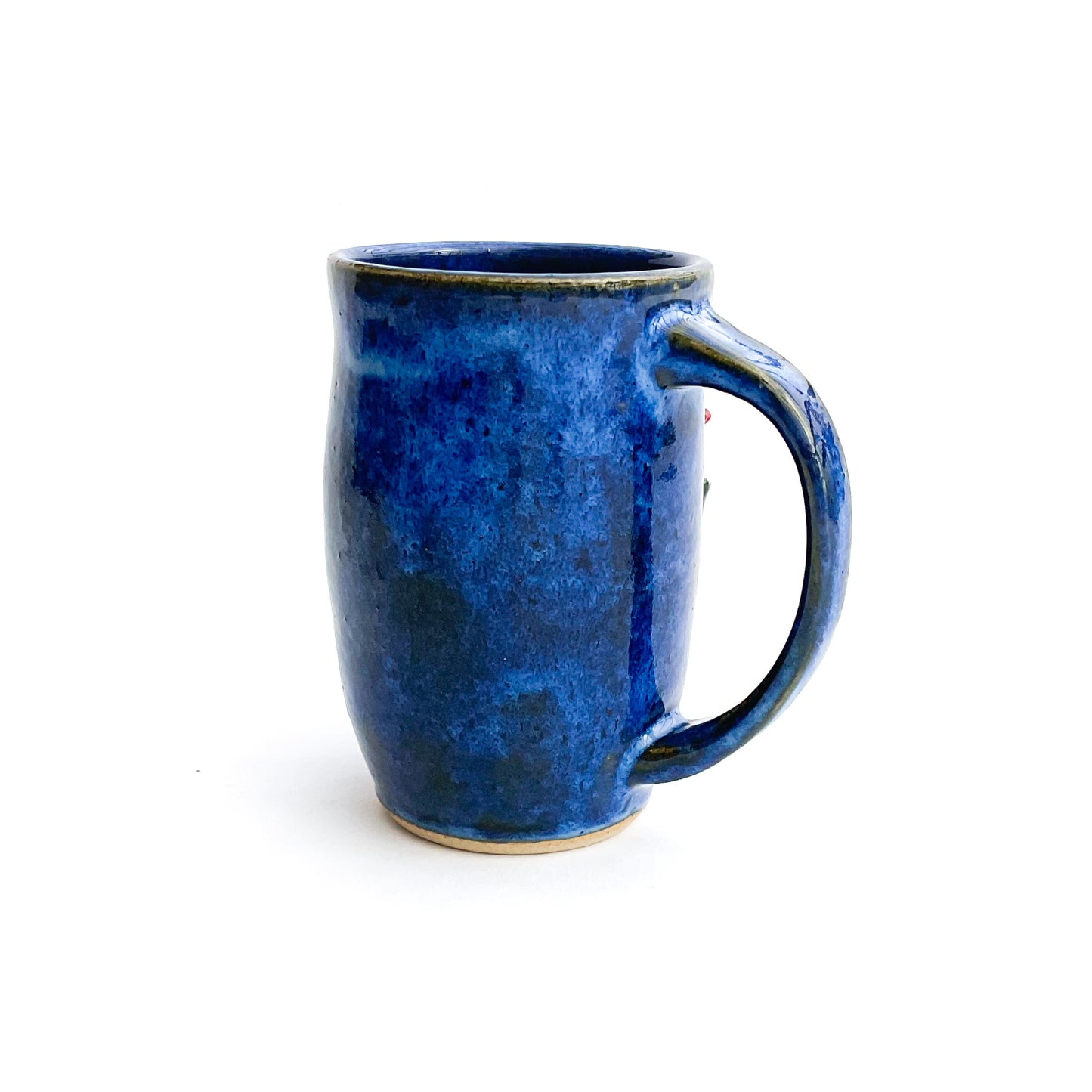 Tulip Hand Sculpted Stoneware Mug   12 oz