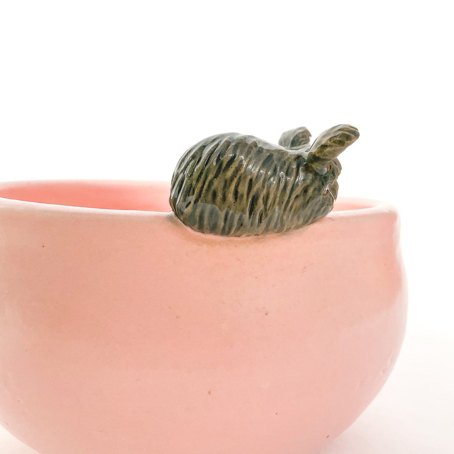 Angora Rabbit Yarn Bowl