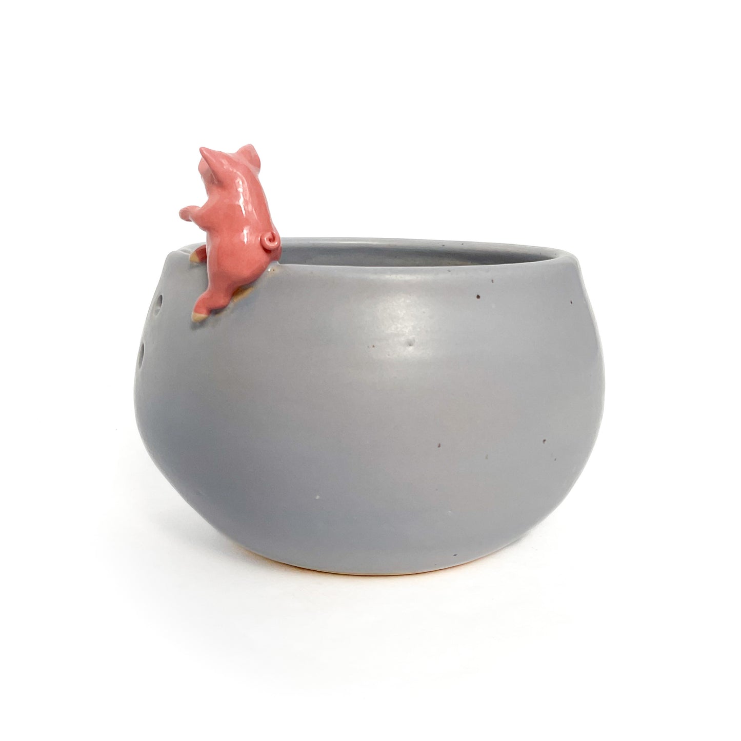 Sitting Pig Yarn Bowl