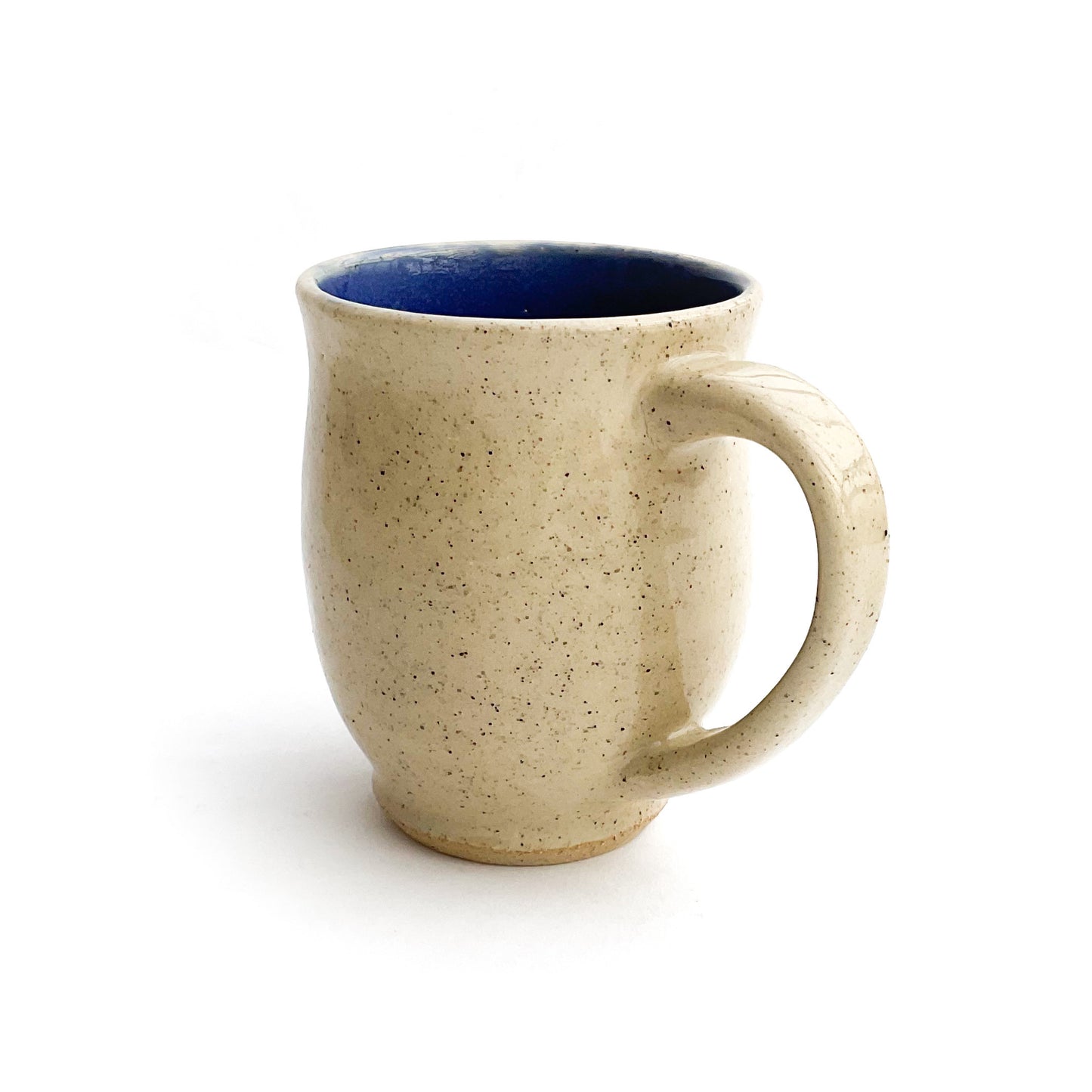 Lavender Hand Sculpted Stoneware Mug 10 oz