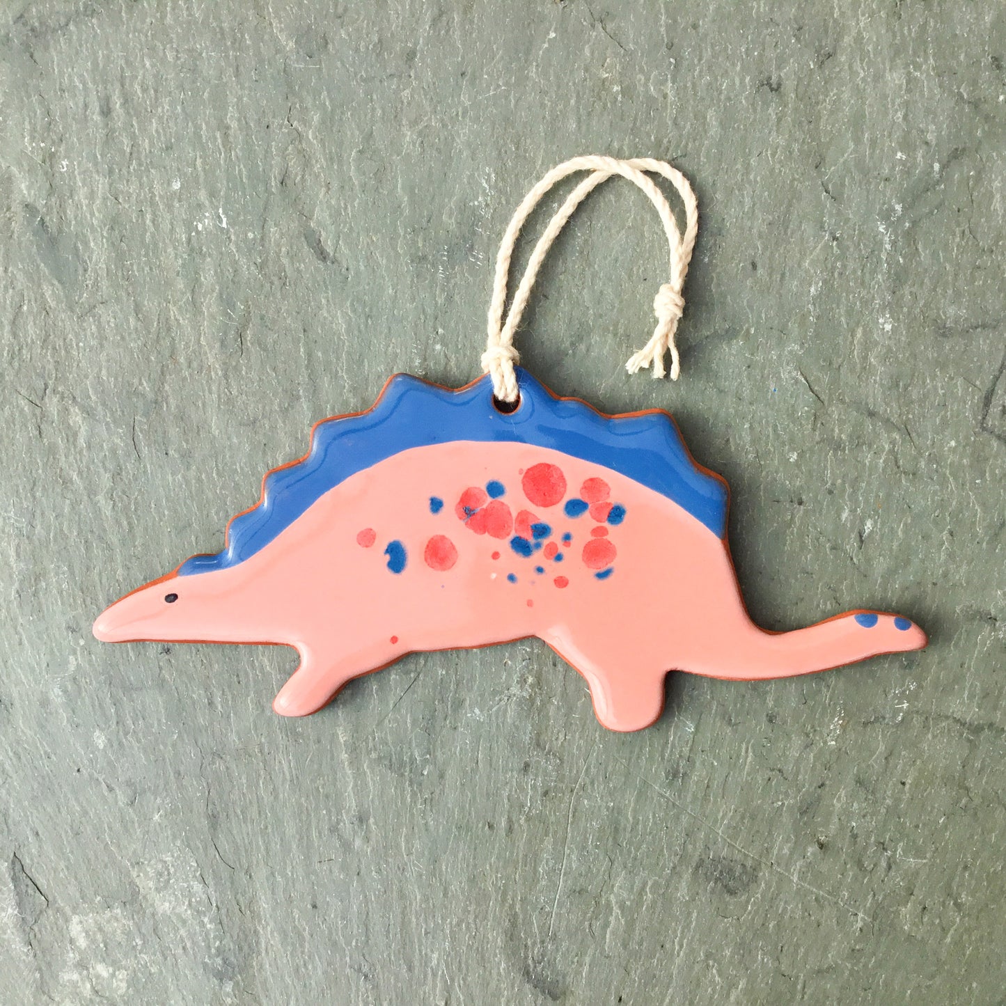 Color Burst Dinosaur Ornaments