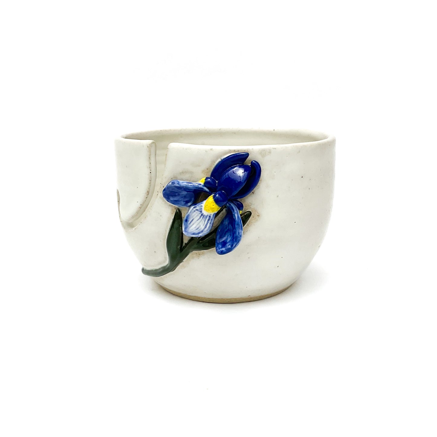 Blue Iris Yarn Bowl