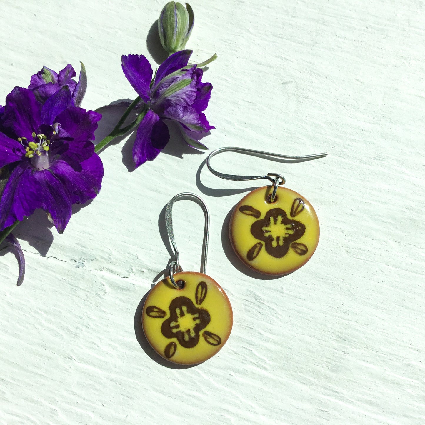 One-of-a-kind Earthenware Earrings