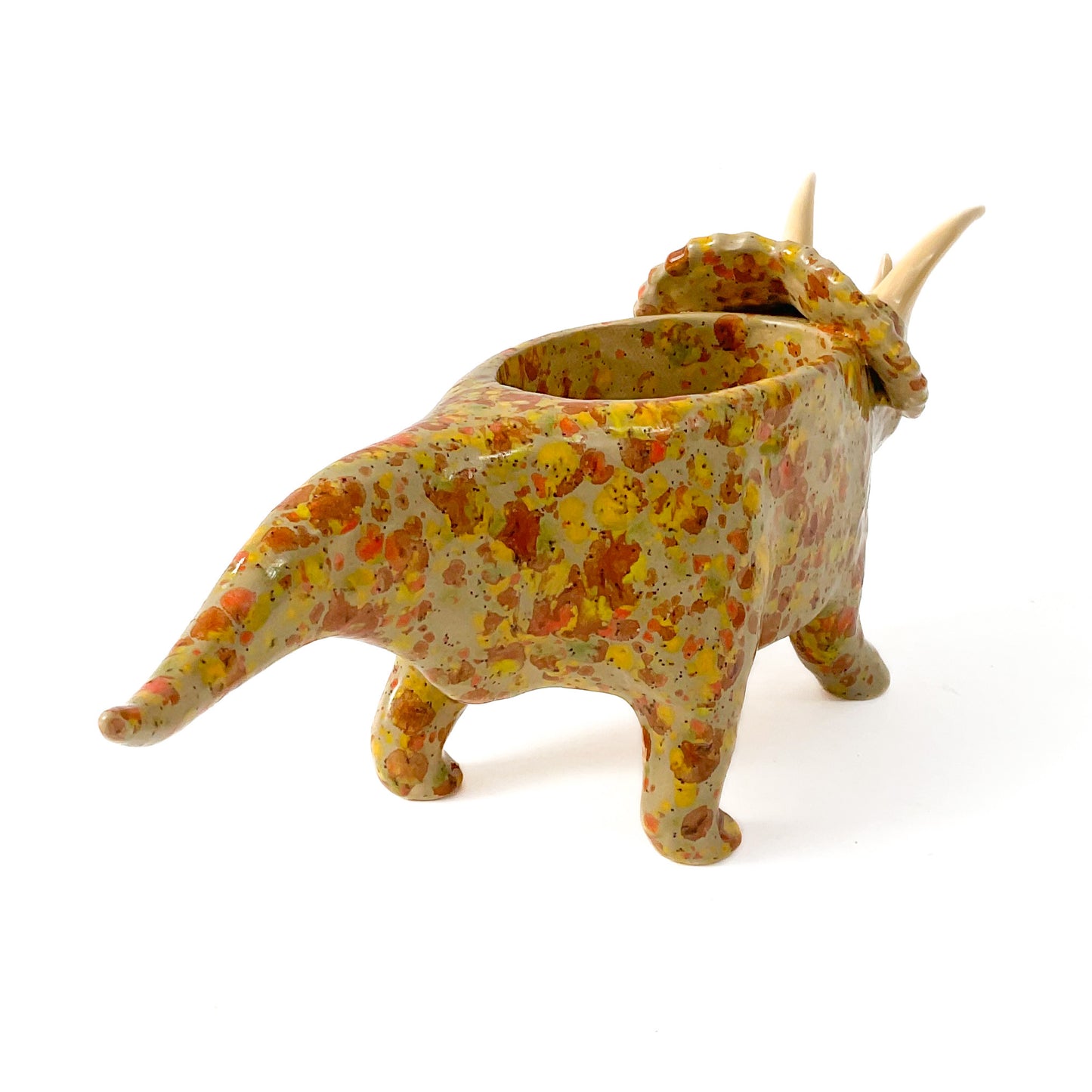 Triceratops Dinosaur Planter - Dinosaur Succulent Planter