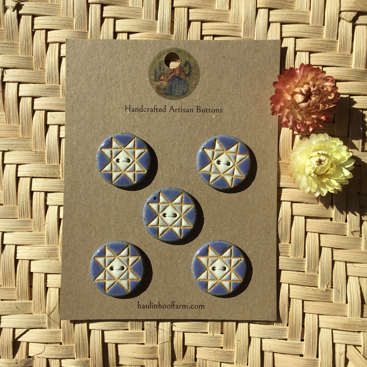 Ohio Star Quilt Button Packs
