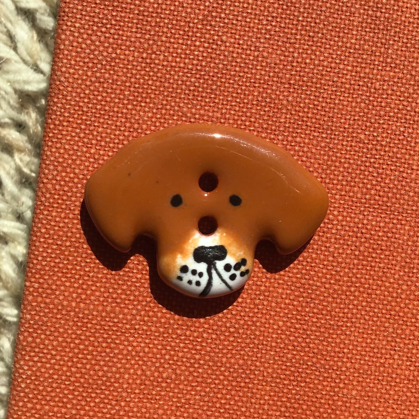Puppy Dog Buttons 11/16” x 15/16”
