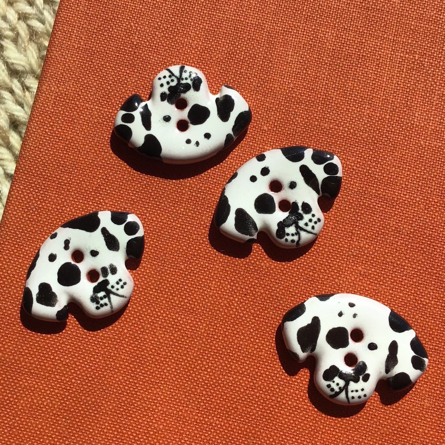 Puppy Dog Buttons 11/16” x 15/16”
